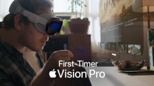 Apple compartilha novo anúncio de ‘primeira viagem’ para Vision Pro