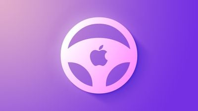 Ícone de roda de carro da Apple apresenta roxo