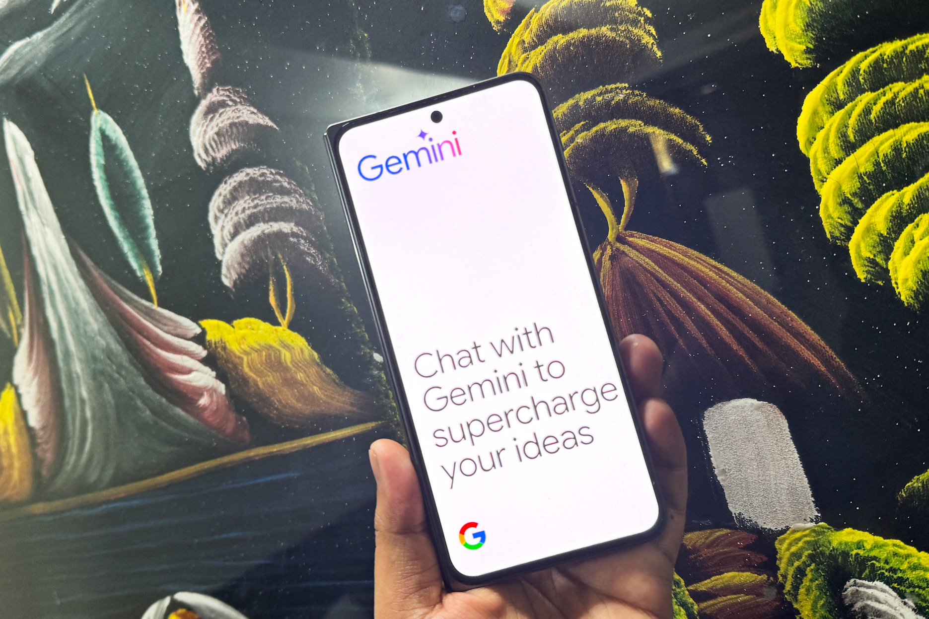 Aplicativo Google Gemini no Android.