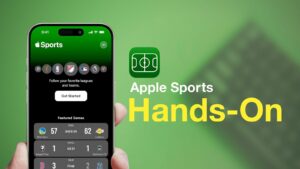 Prática com o novo aplicativo ‘Apple Sports’