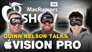 The MacRumors Show: Uma semana com Apple Vision Pro com Quinn Nelson