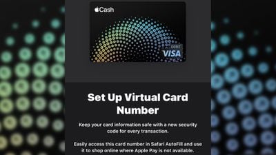 número do cartão virtual apple cash