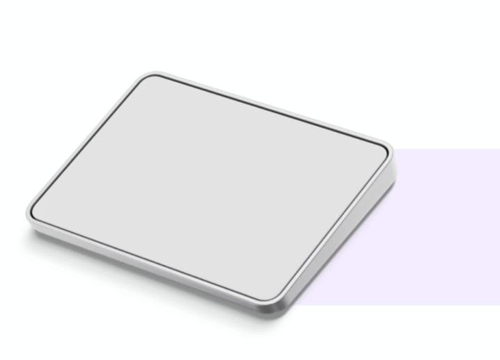 Uma foto do trackpad da Logitech Casa