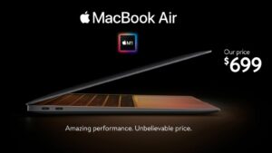 Walmart começa a vender MacBook Air com chip M1 por US$ 699 nos EUA