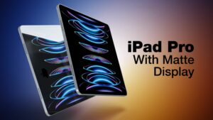 Há rumores de que o novo iPad Pro terá a opção de tela fosca, como o vidro de nanotextura do Studio Display