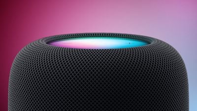 HomePod 2 Midnight Closeup Recurso Roxo Azul