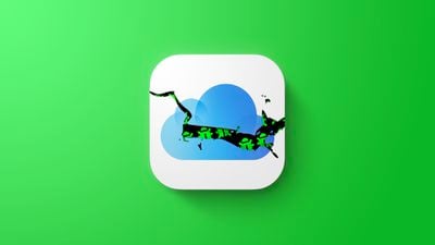 Recurso de bug do iCloud verde